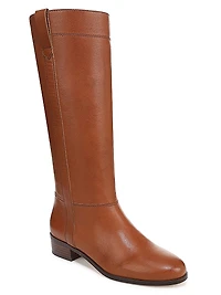 Dwyer Leather Pull On Tall Boots