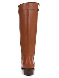 Dwyer Leather Pull On Tall Boots