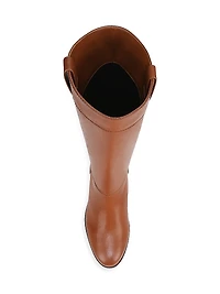 Dwyer Leather Pull On Tall Boots