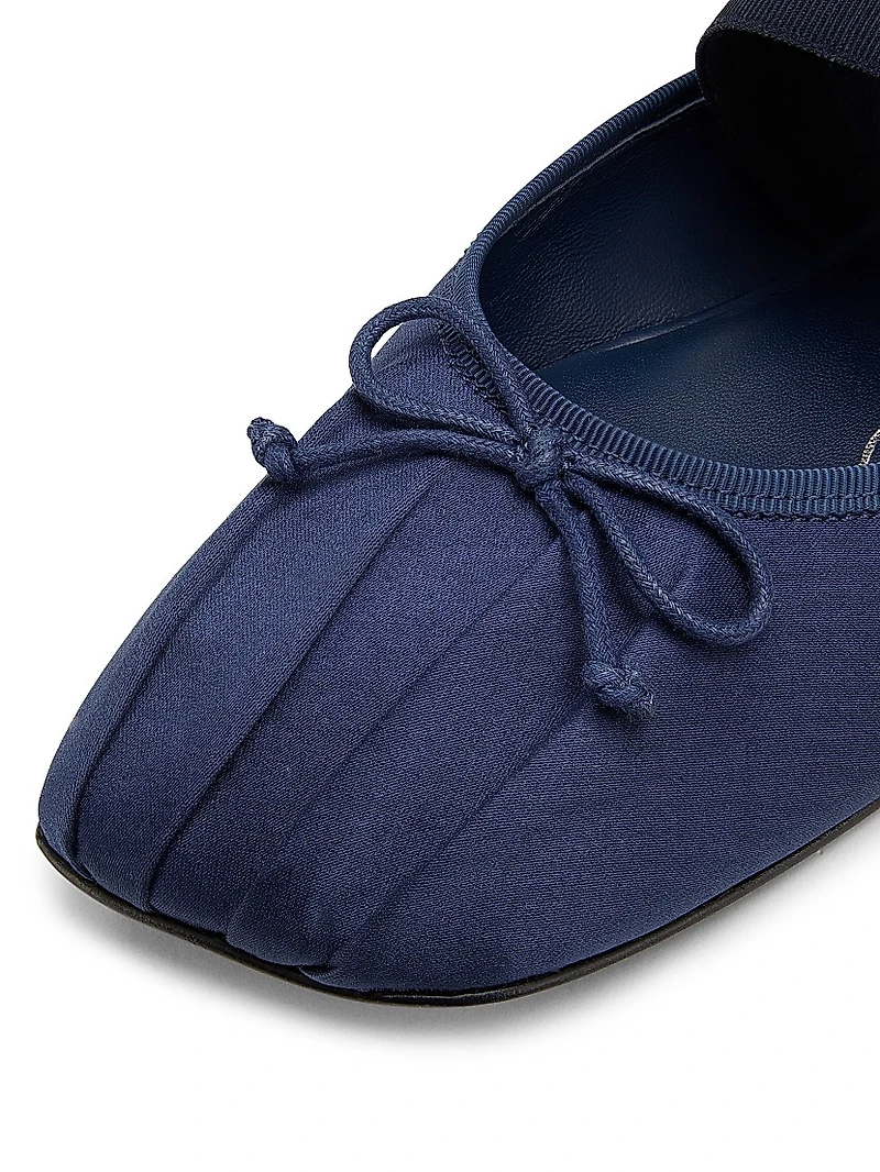 Ballerina Satin Mules