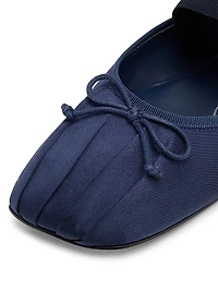 Ballerina Satin Mules