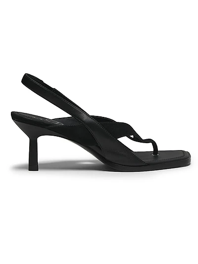ID 65MM Double-Strap Slingback Sandals
