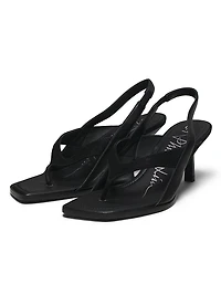 ID 65MM Double-Strap Slingback Sandals