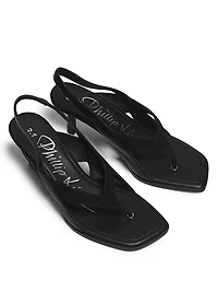 ID 65MM Double-Strap Slingback Sandals