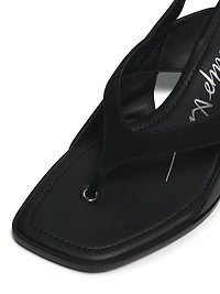 ID 65MM Double-Strap Slingback Sandals