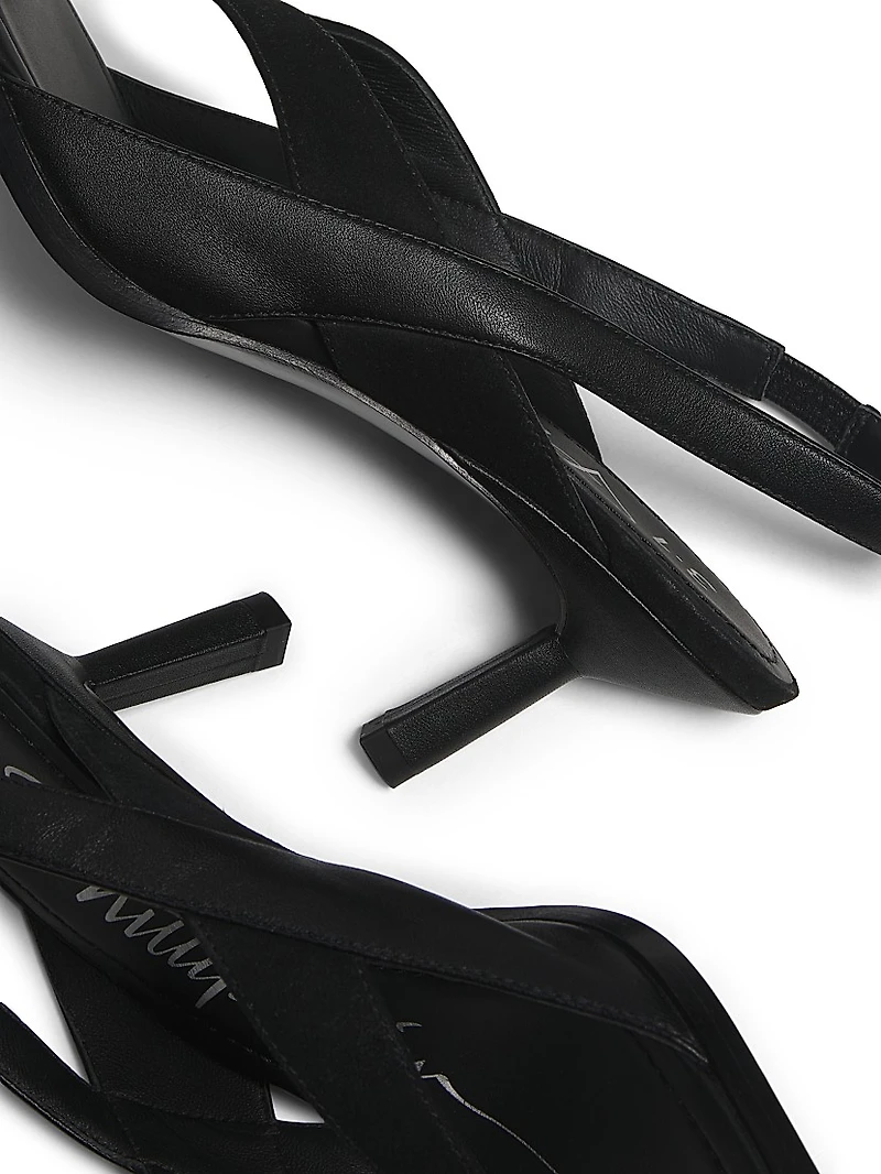 ID 65MM Double-Strap Slingback Sandals