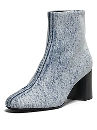 Nadia 75MM Leather Block-Heel Boots