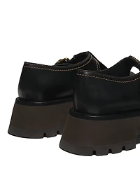 Kate Leather Mary Jane Loafers