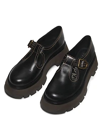 Kate Leather Mary Jane Loafers