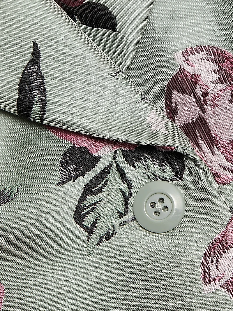 Iana Floral Sculpted Blazer