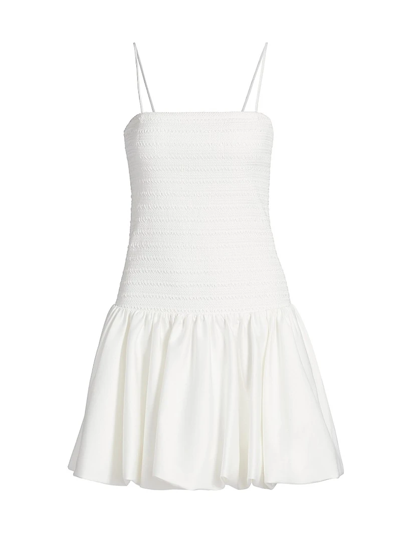 Arden Drop-Waist Bubble Minidress