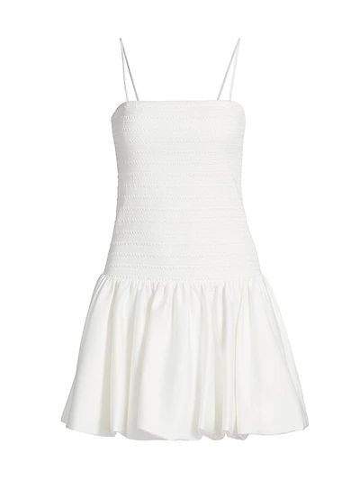 Arden Drop-Waist Bubble Minidress