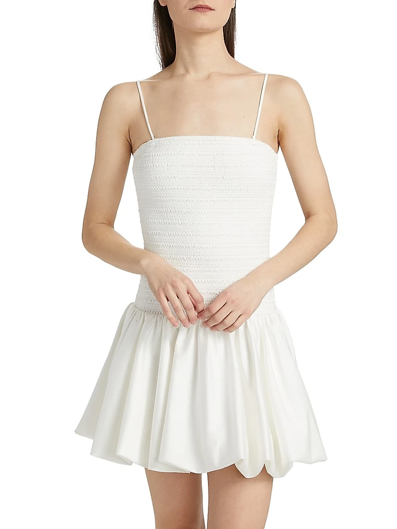 Arden Drop-Waist Bubble Minidress