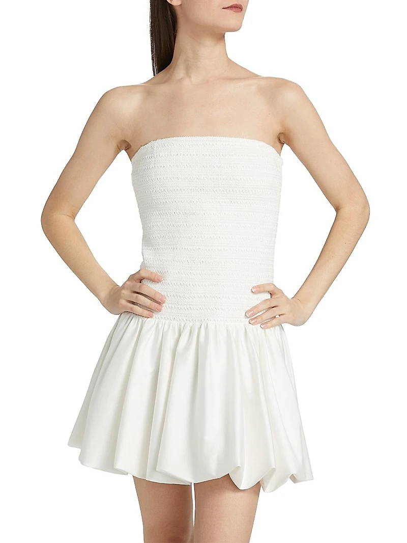 Arden Drop-Waist Bubble Minidress