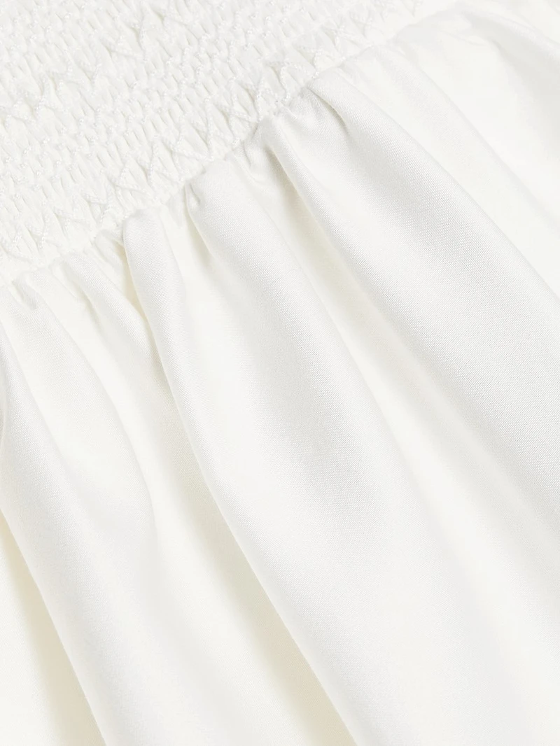 Arden Drop-Waist Bubble Minidress