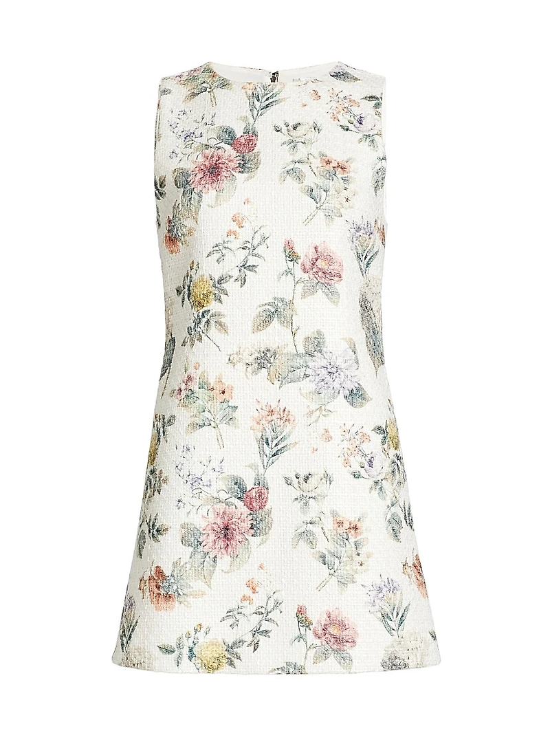 Clyde Floral A-Line Minidress
