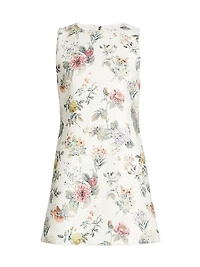 Clyde Floral A-Line Minidress