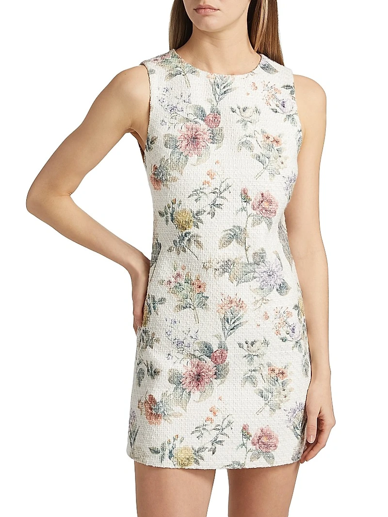 Clyde Floral A-Line Minidress
