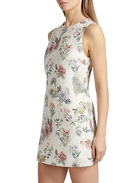 Clyde Floral A-Line Minidress