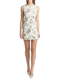 Clyde Floral A-Line Minidress