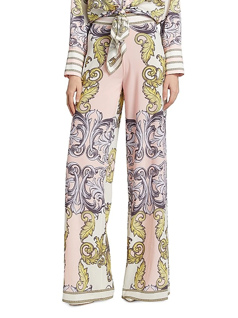 Athena Jersey Wide-Leg Pants