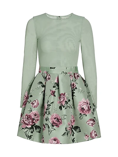 Chara Plt Party Minidress