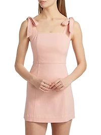Maryann Tie-Strap Minidress