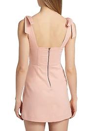 Maryann Tie-Strap Minidress