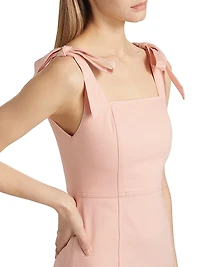 Maryann Tie-Strap Minidress