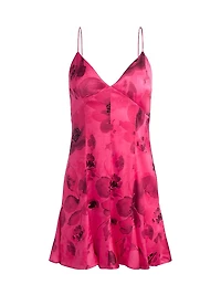 Julietta Floral Mini-Slipdress