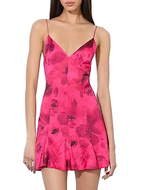 Julietta Floral Mini-Slipdress