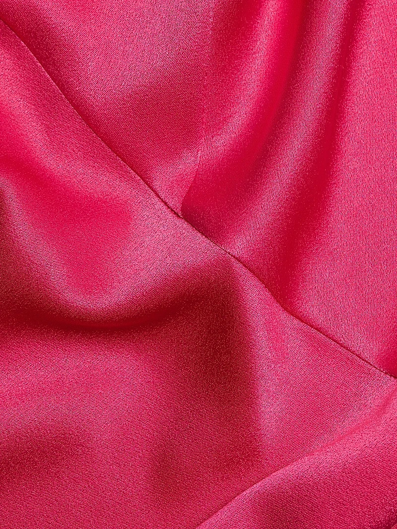 Rosa Asymmetric Slip Skirt