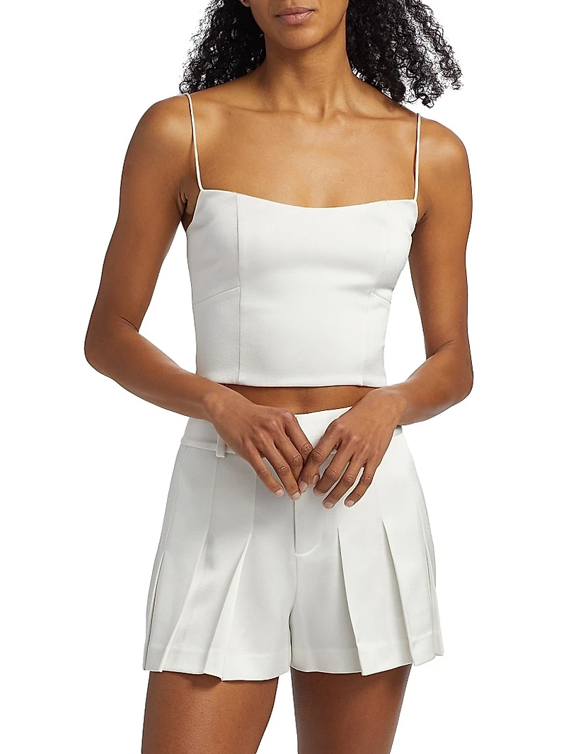 Saylor Bustier Crop Cami