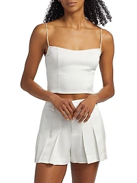 Saylor Bustier Crop Cami