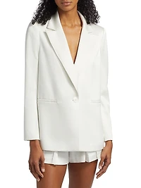 Denny Notch Lapel Blazer