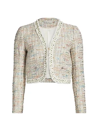 Peyton Tweed Cropped Jacket