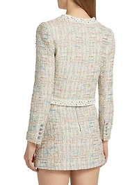Peyton Tweed Cropped Jacket