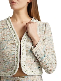 Peyton Tweed Cropped Jacket