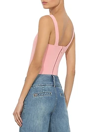 Sariah Square Neck Corset Tank