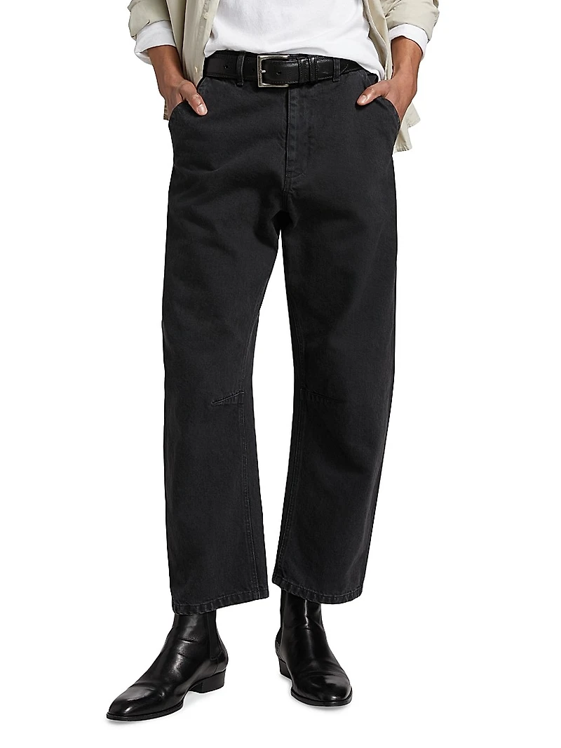 Emir Curved-Leg Jeans