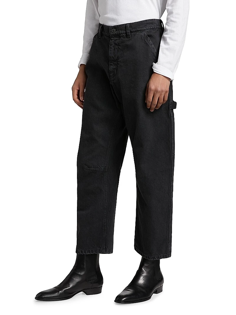 Emir Curved-Leg Jeans