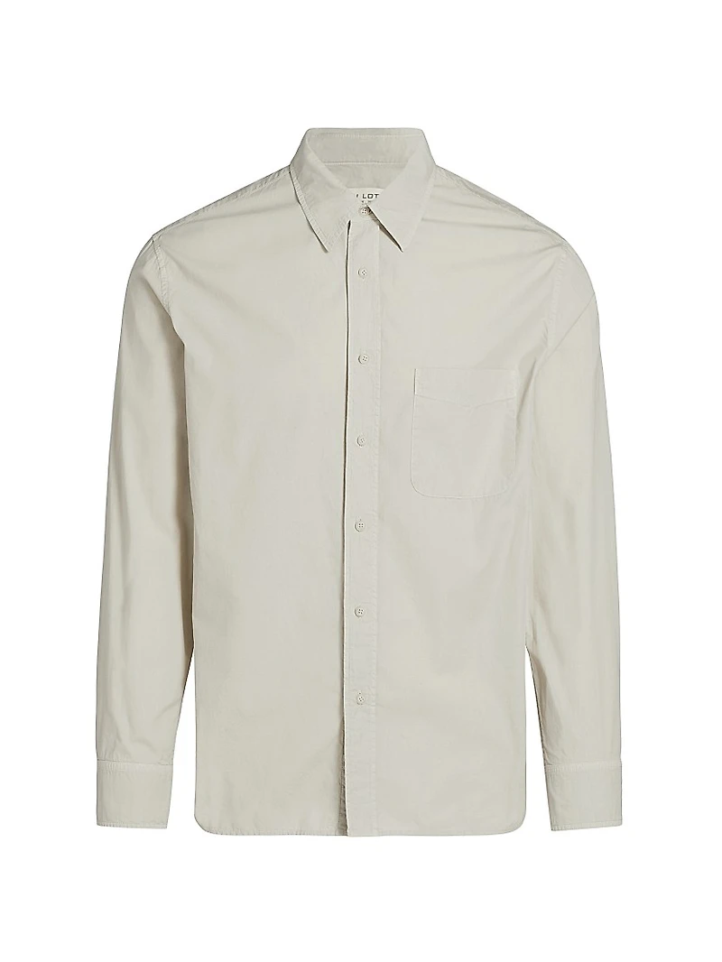 Finn Patch Pocket Cotton Shirt