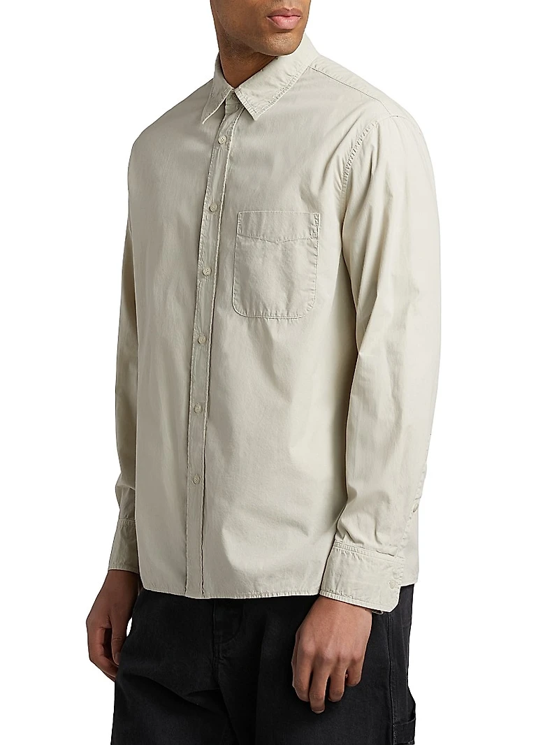 Finn Patch Pocket Cotton Shirt