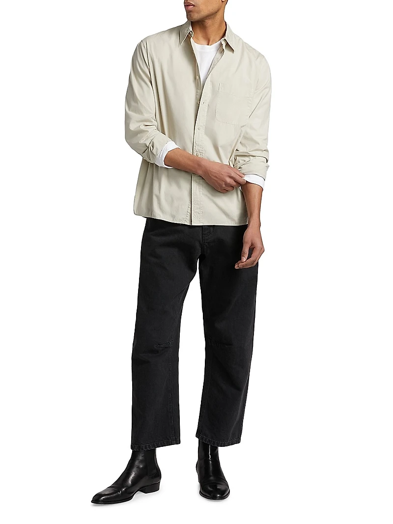 Finn Patch Pocket Cotton Shirt