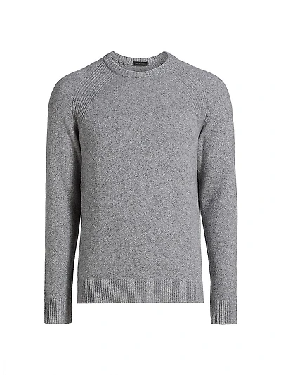 Knit Wool Crewneck Sweater