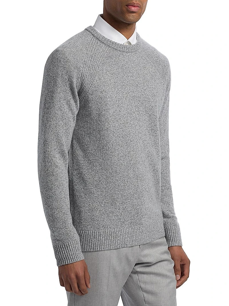 Knit Wool Crewneck Sweater