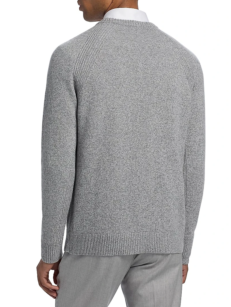 Knit Wool Crewneck Sweater