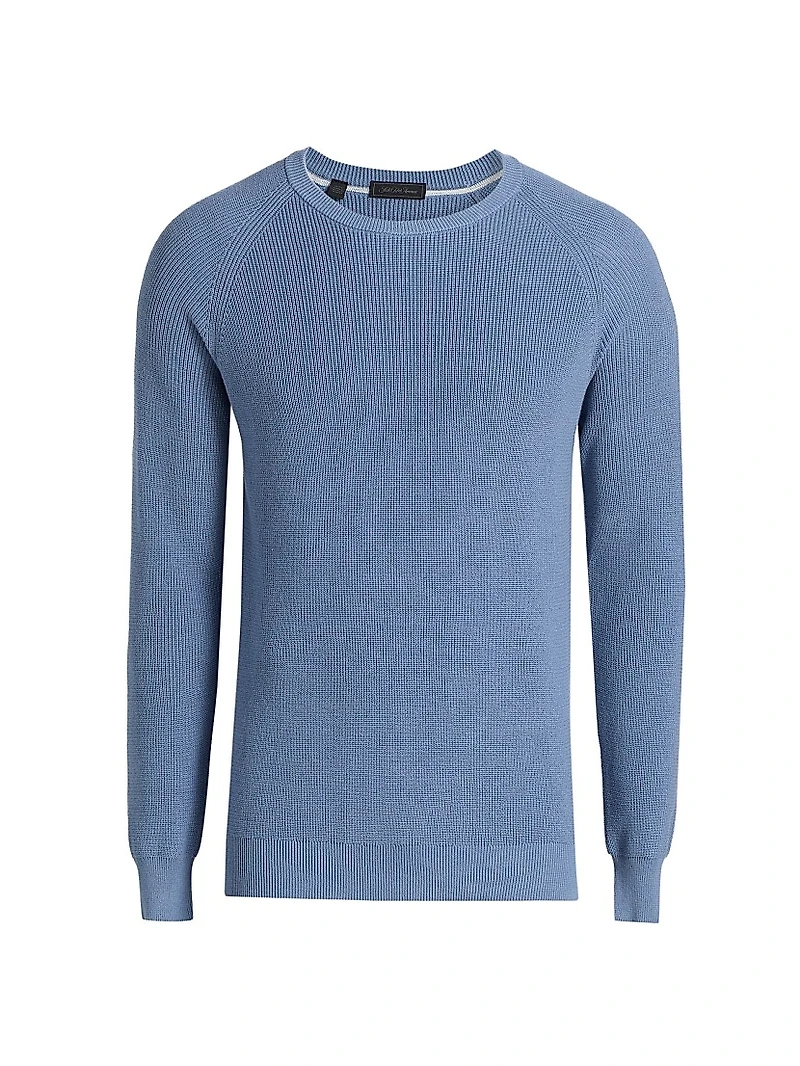 Pima Cotton Crewneck Sweater