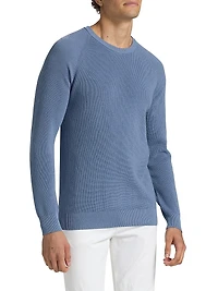 Pima Cotton Crewneck Sweater