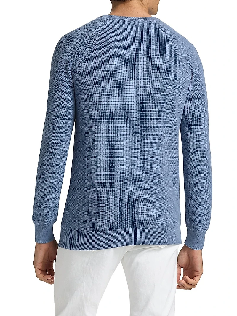 Pima Cotton Crewneck Sweater